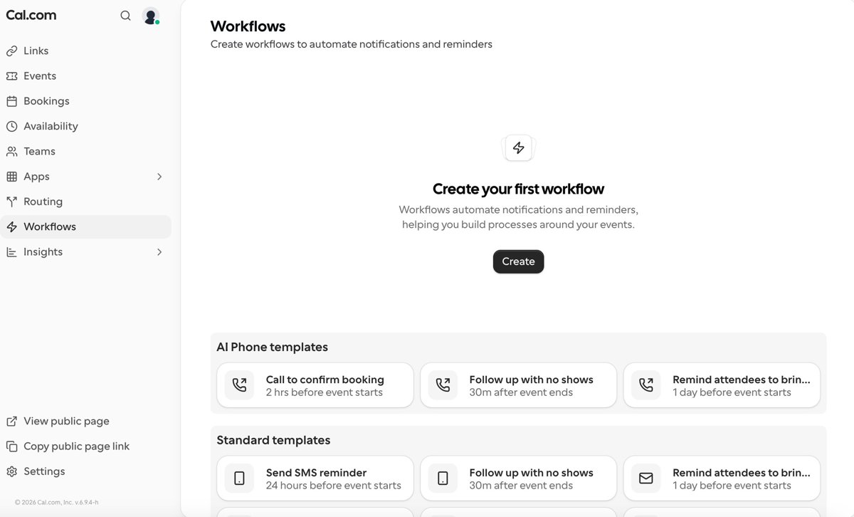 Cal.com Workflows: Automatic Reminders That Cut No-Shows